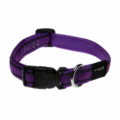 Rogz Fancy Dress Scooter kutya nyakörv - Medium / Purple Chrome