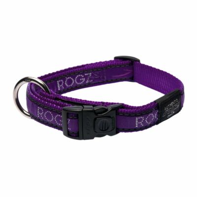 Rogz Fancy Dress Beach Bum kutya nyakörv - Large / Purple Chrome