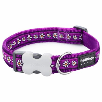 Red Dingo Daisy Chain purple XS kutya nyakörv