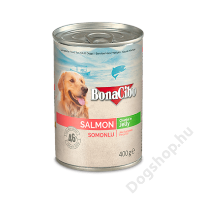 BONACIBO CANNED DOG FOODS SALMON 400g