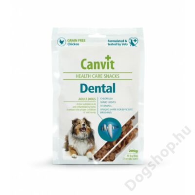 Canvit Jutalomfalat Kutyáknak Dental 200 G
