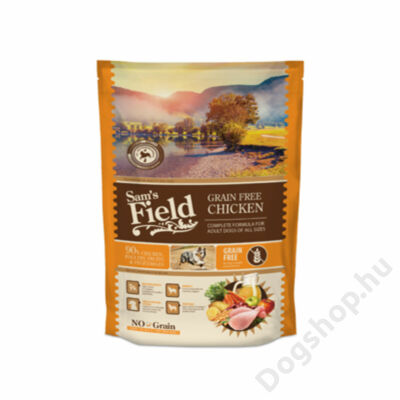 Sams-Field-adult-grain-free-csirke-0,8kg