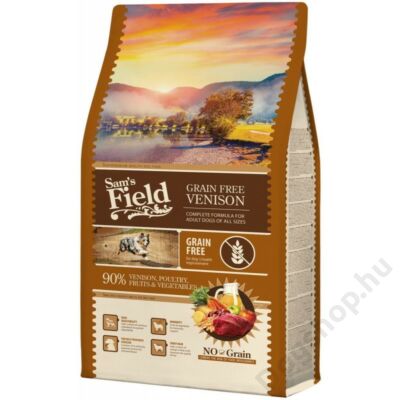 Sams-Field-adult-grain-free-szarvas-2,5kg