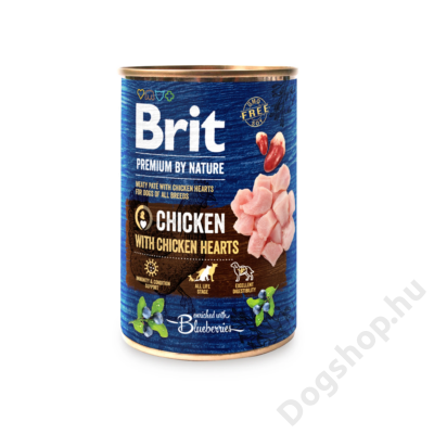Brit Premium by Nature Paté Chicken with Hearts 800g