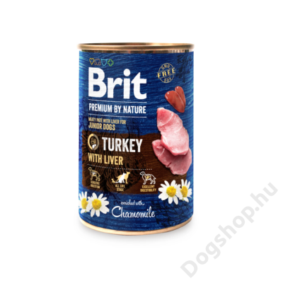 Brit Premium by Nature Paté Turkey with Liver 800g