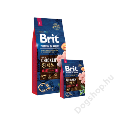 Brit Premium by Nature Large Adult 2db 15kg