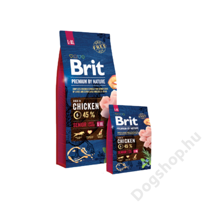 Brit Premium by Nature Large/Extra Large Senior 2db 15Kg