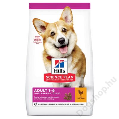 Hills SP CANINE ADULT SMALL&MINI CHICKEN 6KG