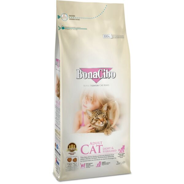 BONACIBO CAT (Light_and_Sterilized - Chicken) 2 kg