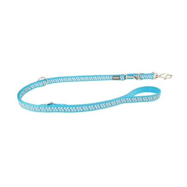 Red Dingo Reflective Ziggy Turquoise multi-purpose póráz 200 cm Medium