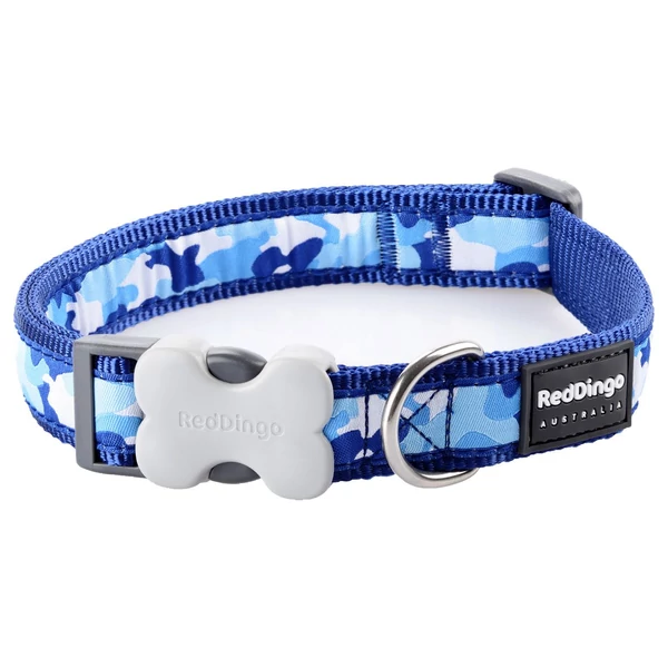 Red Dingo Camouflage Dark Blue XS kutya nyakörv
