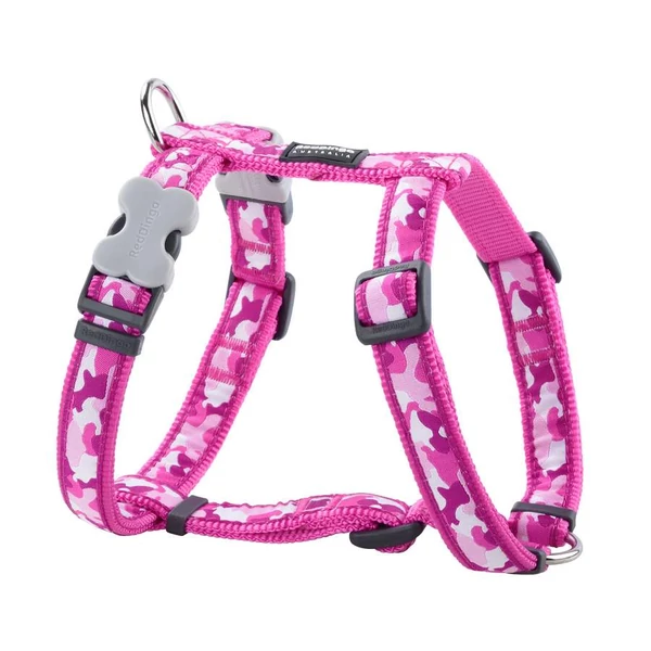 Red Dingo Camouflage Hot Pink Large Dog hám