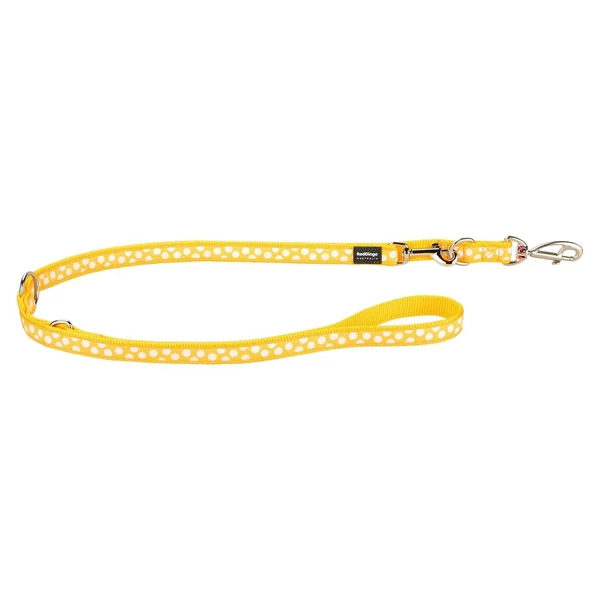 Red Dingo White Spots Yellow multi-purpose póráz 200 cm Medium