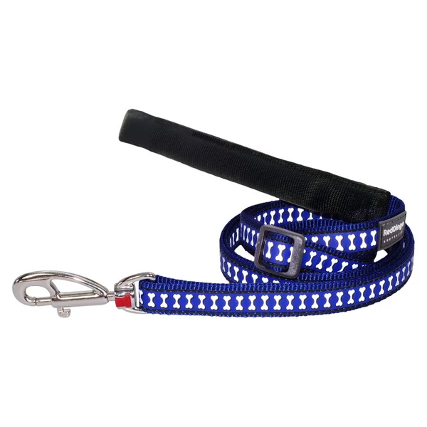 Red Dingo Reflective Dark Blue póráz 100-180 cm XS