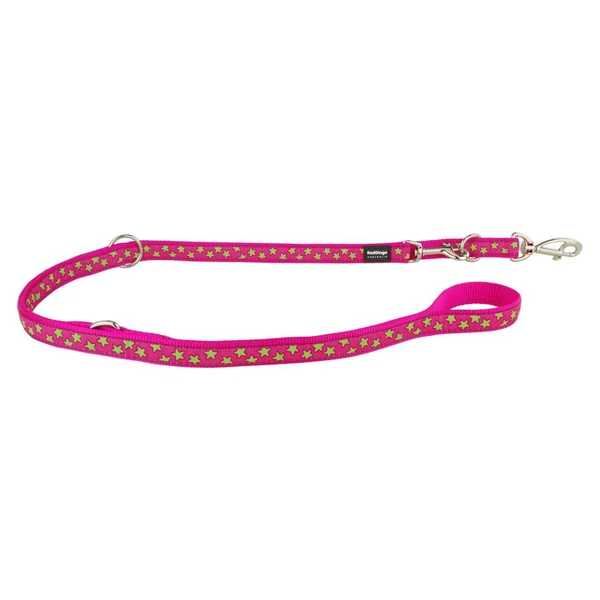 Red Dingo Stars Hot Pink multi-purpose póráz 200 cm Medium
