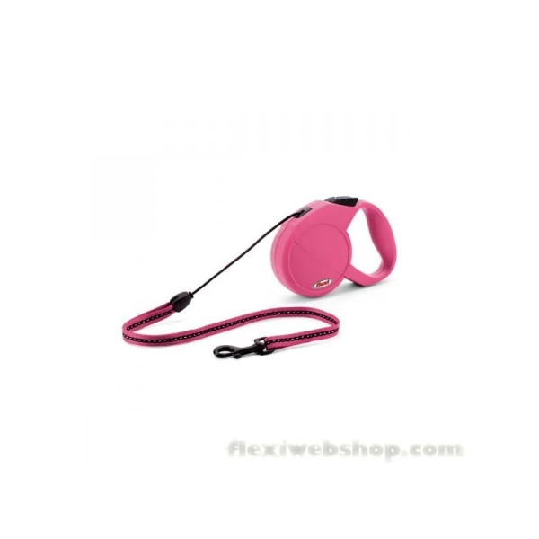 Flexi New Classic zsinór M 8m 20kg-ig pink