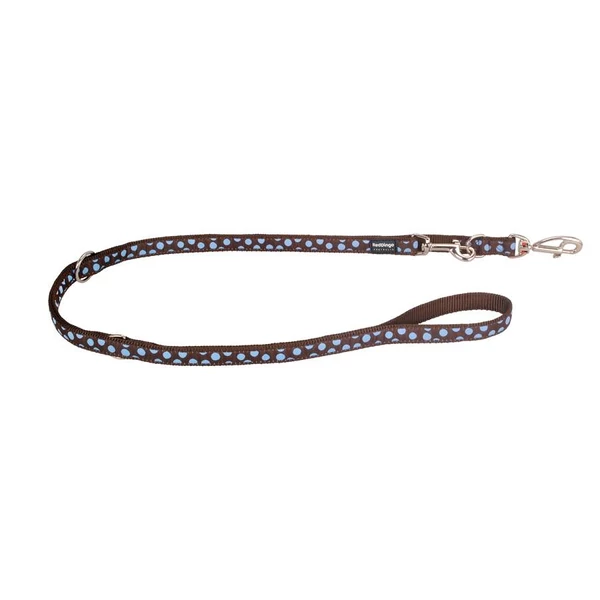 Red Dingo Blue Spots Brown multi-purpose póráz 200 cm Large