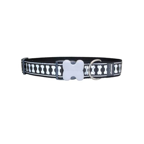 Red Dingo Reflective Black Giant Long kutya nyakörv