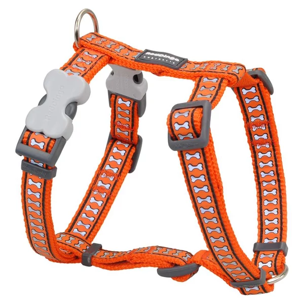 Red Dingo Reflective Orange XLarge Dog hám