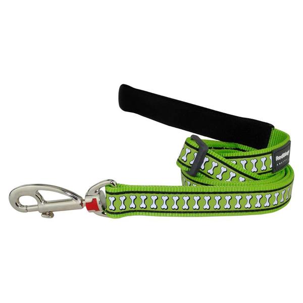 Red Dingo Reflective Lime póráz 100-180 cm Large