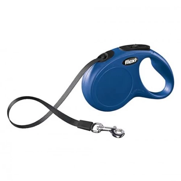 Flexi New Classic szalag S 5m 15kg-ig kék