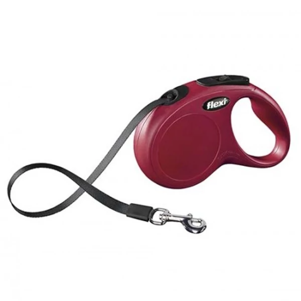 Flexi New Classic szalag S 5m 15kg-ig piros