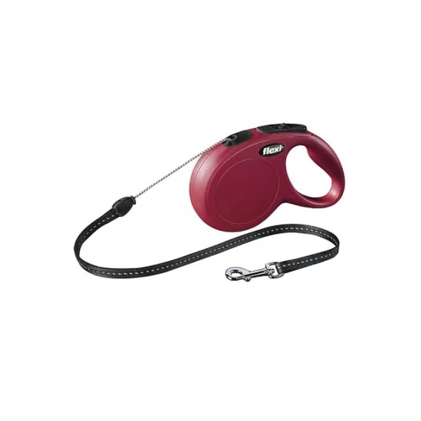 Flexi New Classic zsinór M 5m 20kg-ig piros
