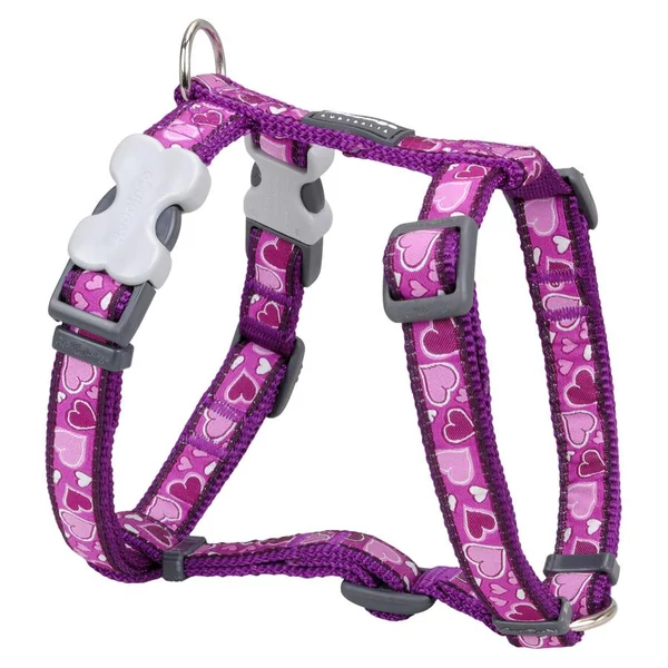 Red Dingo Breezy Love Purple Small Dog hám