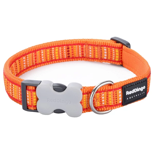 Red Dingo Lotzadotz orange Large kutya nyakörv