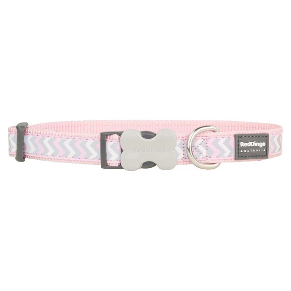 Red Dingo Reflective Ziggy Pink XS kutya nyakörv