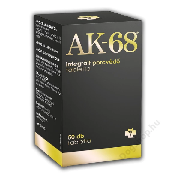 AK-68 INTEGRÁLT PORCVÉDŐ TABLETTA 50X