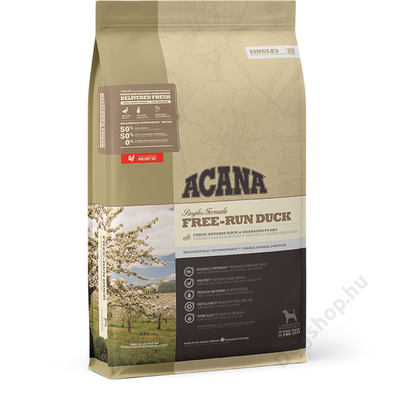 ACANA SINGLE Free-run Duck 2kg