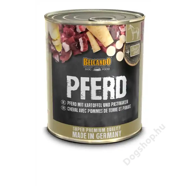 BELCANDO KONZERV LÓHÚS/BURGONYA/PASZTERNÁK 400G
