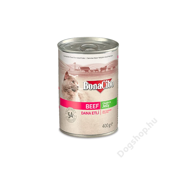 BONACIBO CANNED CAT FOODS BEEF 400g