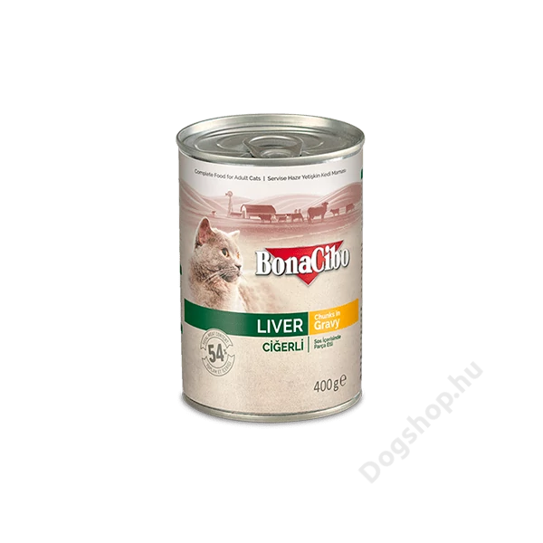 BONACIBO CANNED CAT FOODS LIVER 400g