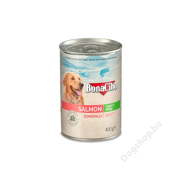 BONACIBO CANNED DOG FOODS SALMON 400g