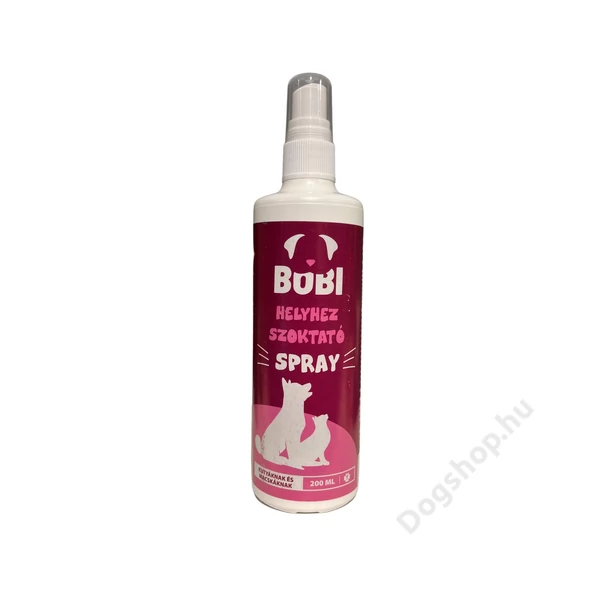 BOBI HELYHEZ SZOKTATÓ SPRAY 200 ML BOBI HELYHEZ SZOKTATÓ SPRAY 200 ML