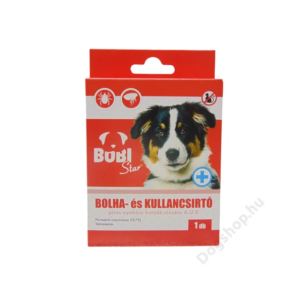 BOBI STAR NYAKÖRV PIROS KUTYA A.U.V. 1X