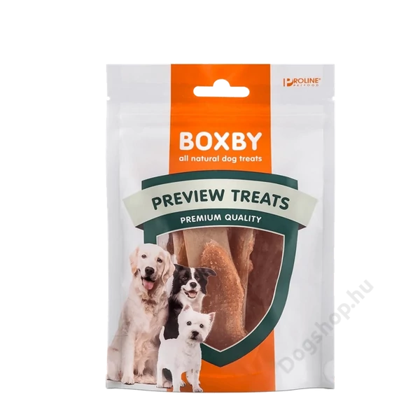 Boxby Preview Treats Duck Dental Strips 90g Boxby Preview Treats Duck Dental Strips 90g