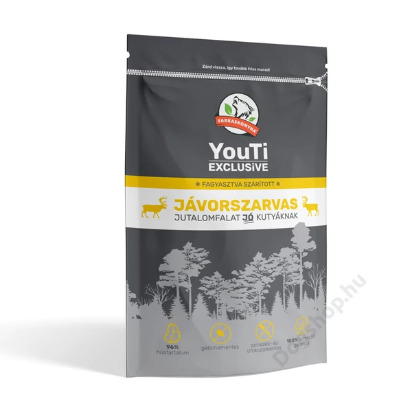 FarkasKonyha YOUTI SNACK JÁVORSZARVAS 50g