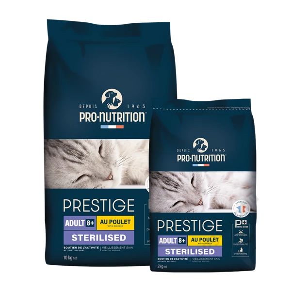 Flatazor Pro-Nutrition Prestige Cat Adult 8+ Sterilized 10kg