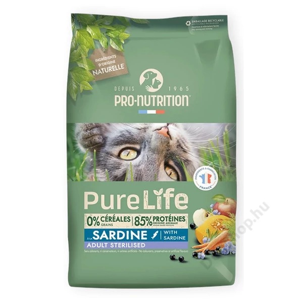 Flatazor Pro-Nutrition PureLife Cat Sterilized 8kg