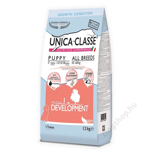 Gheda Unica Classe Puppy All Breeds Development 12kg Gheda Unica Classe Puppy All Breeds Development 12kg
