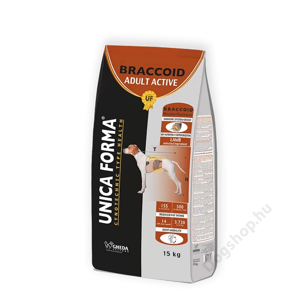 Gheda Unica Forma Braccoid Adult Active 15kg Gheda Unica Forma Braccoid Adult Active 15kg