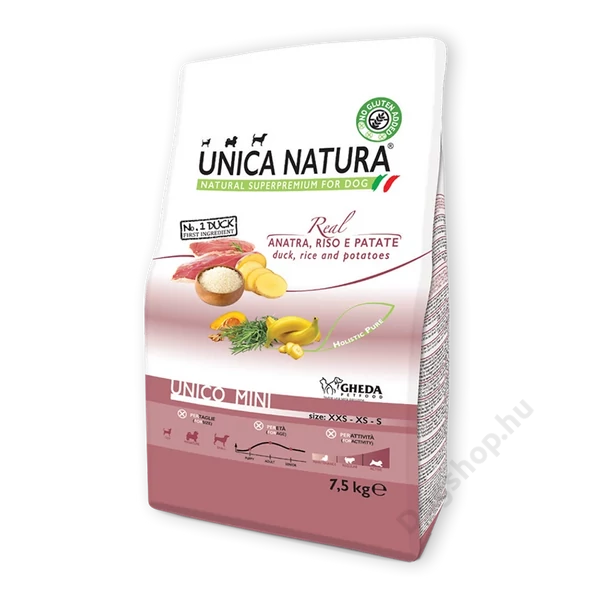 Gheda Unica Natura Unico Mini - Duck 7,5kg