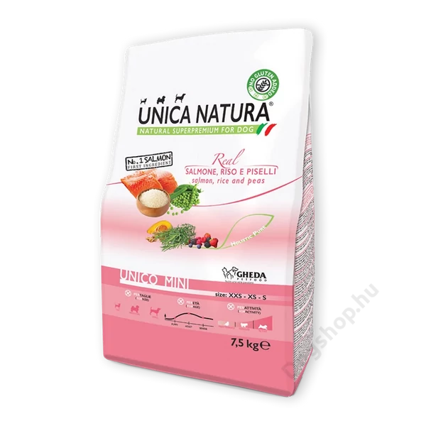 Gheda Unica Natura Unico Mini - Salmon 7,5kg