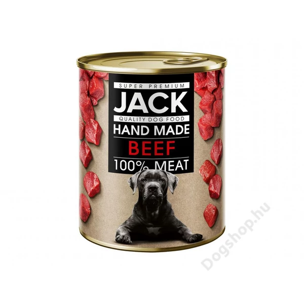 JACK kutya konzerv marha 800g