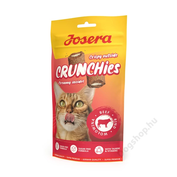 Josera macska snack Crunchies Beef 6x60g