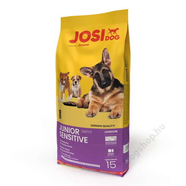 JosiDog Junior Sensitive 15 kg