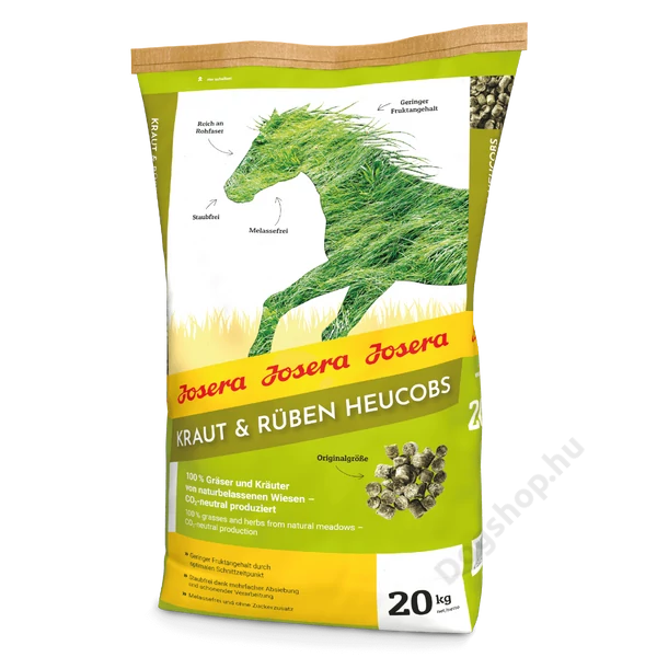 Josera Kraut & Rüben Heucobs 20 kg lovaknak Josera Kraut & Rüben Heucobs 20 kg lovaknak